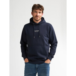 Petrol Industries Industries logo hoodie navy
