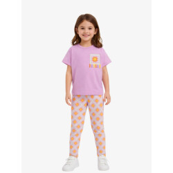 Mayoral Meisjes set legging lila