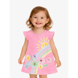 Mayoral Meisjes jurk regenboog