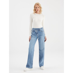 C.O.J. Denim Broek cora medium blue