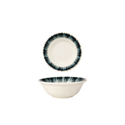 Bonna Kommetje lavis black porselein 16 cm (400cc) set van 6