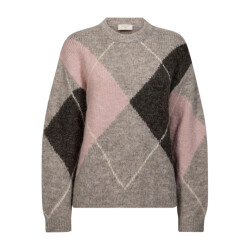 Free Quent Fqgrslulu-pullover grey mel.