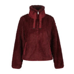 Luhta aassalo fleece sweater met rits dames -