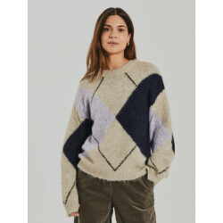 Free Quent Fqgrslulu-pullover oyster grey