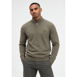 Lyle and Scott Kn2330v y356 half zip heren trui