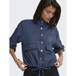 Jacqueline de Yong Jdyvesta shacket navy r