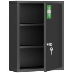 4goodz Medicijnkast voor wandmontage met slot 40x15x53 cm -