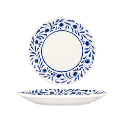 Bonna Dinerbord lavis blue porselein 27 cm set van 6