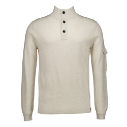 Gentiluomo Turtle buttons ls truien k5164-261