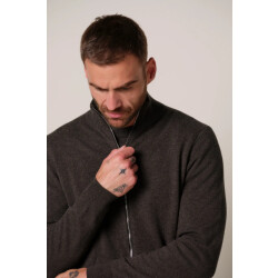 Profuomo Ppxj30013e cardigan full zip brown
