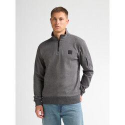 Petrol Industries Industries textured troyer sweater