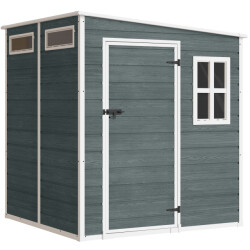 4goodz Tuinschuur houtlook met slot raam ventilatie vloer -