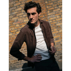 Mos Mosh 506170 285 mosmosh mmgalden corduroy shirt black coffee