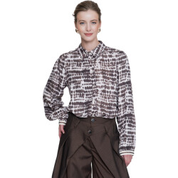 Geisha Blouse brown