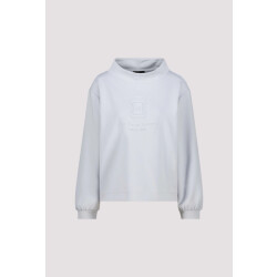 Monari  sweatshirt with emblem 809860 319 red dahlia