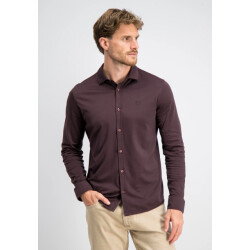 Gabbiano Heren overhemd tone-s 3367340 674 burnt bordeaux