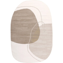 Muratap Organisch vloerkleed jarden shape creme 160x230 cm