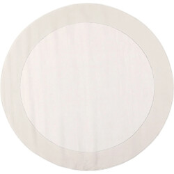 Muratap Jarden home rond uni vloerkleed beige 200 cm rond