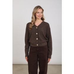 Nukus Nkf05039 334 willa cardigan chocolate