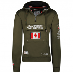 Canadian Peak heren anorak trui capuchon sweat galapagos -