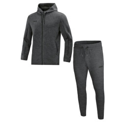 Jako Joggingpak met jas met kap premium basics m9729-21