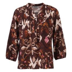 Enjoy Blouse 503313 d. bruin