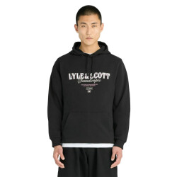 Lyle and Scott Oundcape graphic hoodie