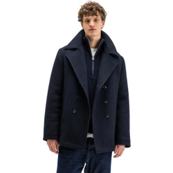 Butcher of Blue Mason wool overcoat