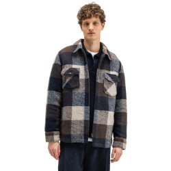 Butcher of Blue Vance wool check overshirt