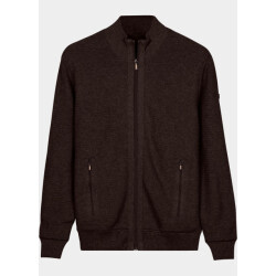 Baileys Vest heren cardigan zip structure knit. 622186/895