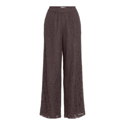 Vila violine hw lace pants 14115081 raisin