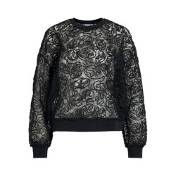 Vila vitrofa o-neck l/s top 14118379 beauty