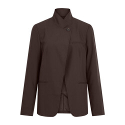 Vila vibeata l/s blazer 14120884 coffee bean