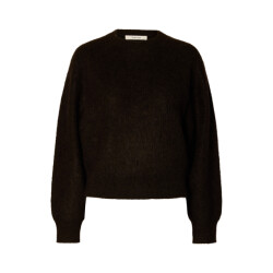 Selected Femme slwmira ls knit short o-neck noos 16102233 delicioso