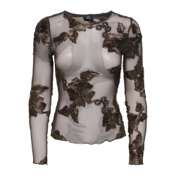 Jacqueline de Yong casablanca l/s top jrs dia 15379869 coffee bean