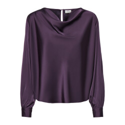 Jacqueline de Yong rocky l/s waterfall top wvn 15382754 plum perfect
