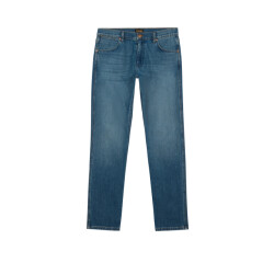 Wrangler Redford heren regular tapered-fit jeans windstorm