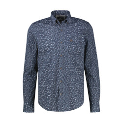 Lerros Heren overhemd 26o1102 485 classic navy