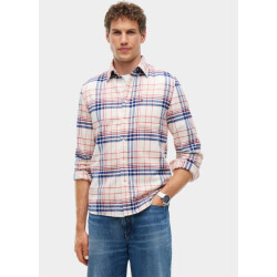 Tommy Hilfiger Overhemd heren hero flannel tartn chck rf sh mw0mw44592/0qy