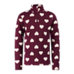 Protest topsy jr 1/4 zip active top skipully met rits meisjes -