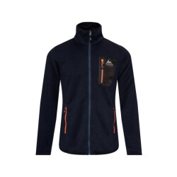 Nordberg noa fleece jacket fleece sweater met rits heren -
