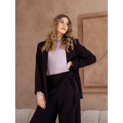 &Co Woman Glennis deep plum