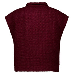 Cars Jeans kina mouwloos vest burgundy
