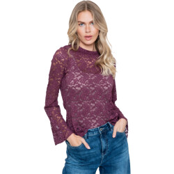 Geisha Top burgundy
