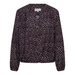&Co Woman &co women blouse adelle deep plum multi