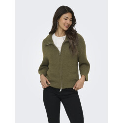 Only Onlmaggie vest met rits en 3/4-mouwen