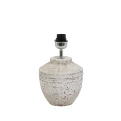 Light & Living lampvoet toba grijs 20x20x30 cm