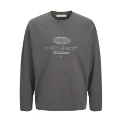 Jack & Jones Heren longsleeve t-shirt jcobarron print