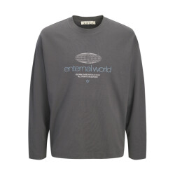 Jack & Jones Heren longsleeve t-shirt jcobarron print
