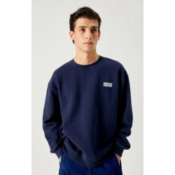American Vintage Mpli03b sweat plizzy navy